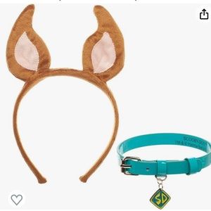 Scooby Doo Halloween Costume Ears & Dog Collar